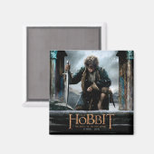 Hobbit - BILBO BAGGINS™ Movie Poster Magnet (Vorderseite/Rückseite)