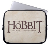 Hobbit-Logo - Dunkel Laptopschutzhülle (Vorderseite)