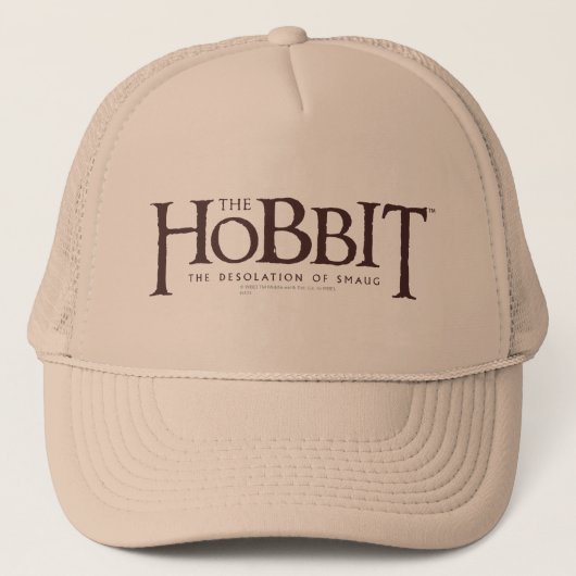 Hobbit-Logo - Dunkel Truckerkappe (Vorderseite)