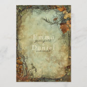 Hobbiton Haven Wedding Menükarte (Rückseite)