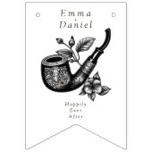 Hobbiton Haven Wedding Wimpelkette (Zweite Fahne)