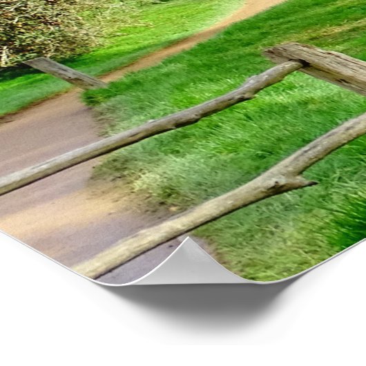 Hobbiton Poster (Ecke)