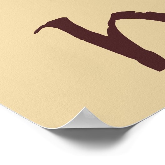 HOBBITON™ Solid Poster (Ecke)