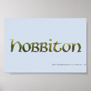 HOBBITON™ texturiert Poster