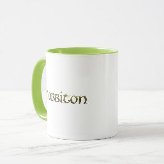 HOBBITON™ texturiert Tasse (Vorderseite Links)