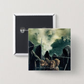 Hobbits Ready to Battle Button (Vorne & Hinten)
