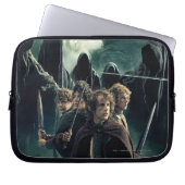 Hobbits Ready to Battle Laptopschutzhülle (Vorderseite)