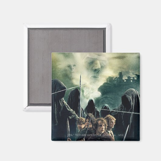 Hobbits Ready to Battle Magnet (Vorderseite/Rückseite)