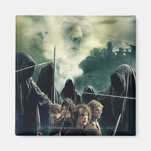 Hobbits Ready to Battle Magnet (Vorne)