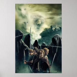 Hobbits Ready to Battle Poster