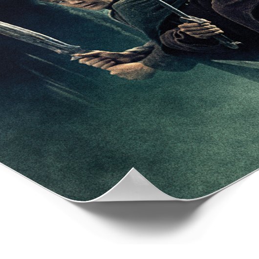 Hobbits Ready to Battle Poster (Ecke)