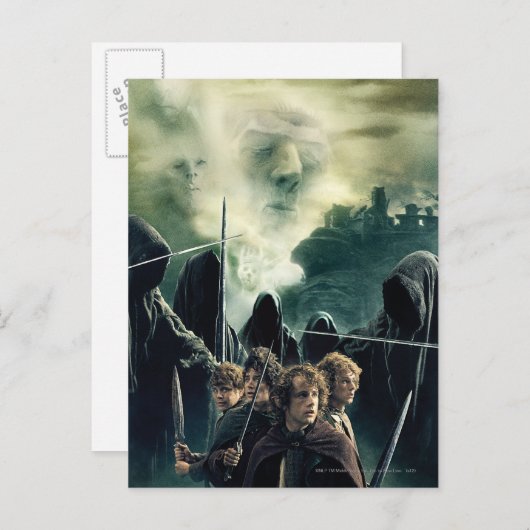 Hobbits Ready to Battle Postkarte (Vorne/Hinten)