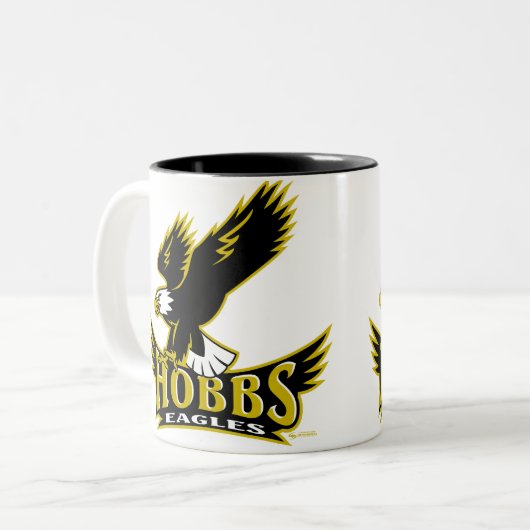 Hobbs Adles Doppellogo Tasse (Vorderseite Links)