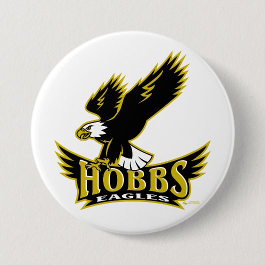 Hobbs Eagles Button (Vorderseite)