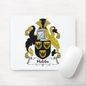 Hobbs Familienwappen Mousepad (Mit Mouse)