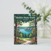 Hobbs State Park-Conservation Area Arkansas Postkarte (Stehend Vorderseite)