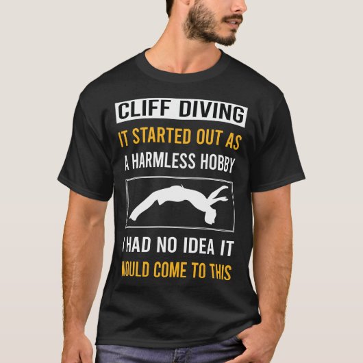 Hobby Cliff Diving T-Shirt (Vorderseite)