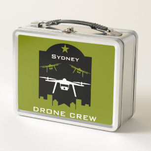 Hobby-Drone-Clubs und -Gruppen Metall Brotdose