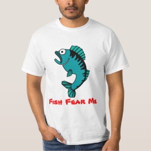 Hobby Fischen Angst Me T-Shirt