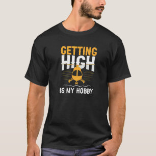 Hobby Flying Hubschrauber Pilot T-Shirt