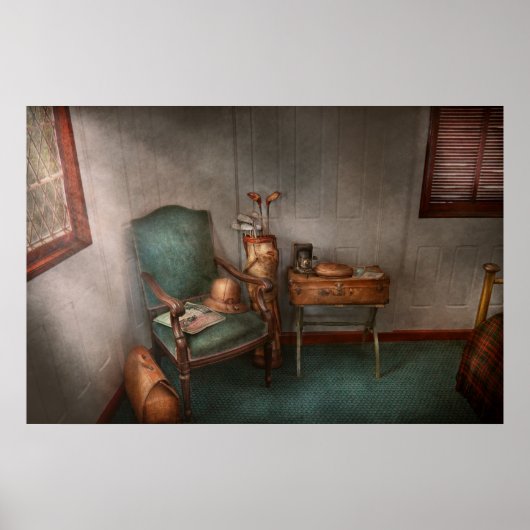 Hobby - Golf - Fotografie - Wahrnehmungen des Glüc Poster (Vorne)