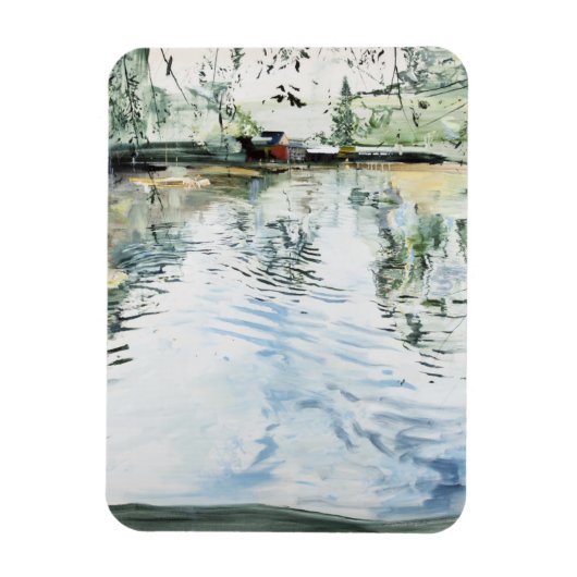 Hobby House and Ripples Goldbekkanal 2013 Magnet (Vertikal)