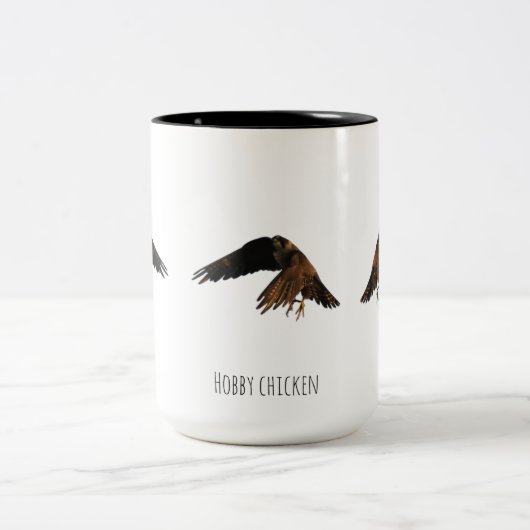 Hobby Huhn Two-Tone Kaffeetasse (Mittel)
