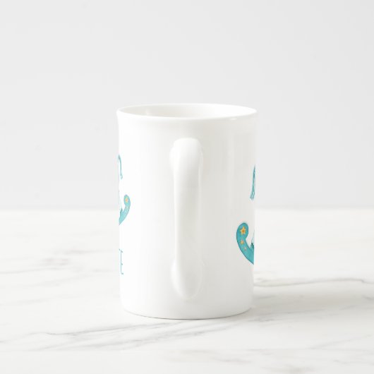 Hobby-individuelle Name Porzellantasse (Rückseite)