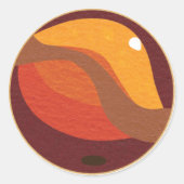 Hobby Marbles Runder Aufkleber (Vorderseite)