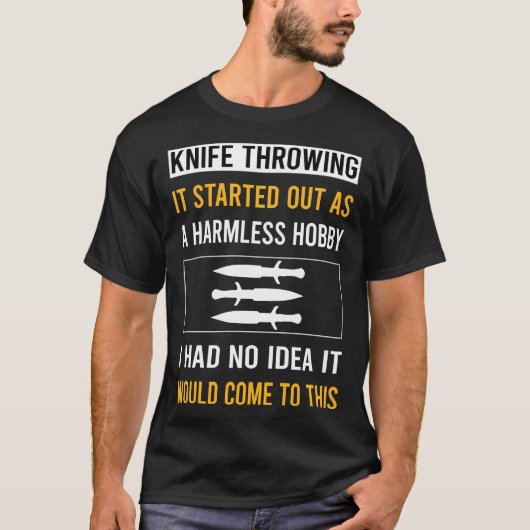 Hobby-Messer ohne Schaden T-Shirt (Vorderseite)