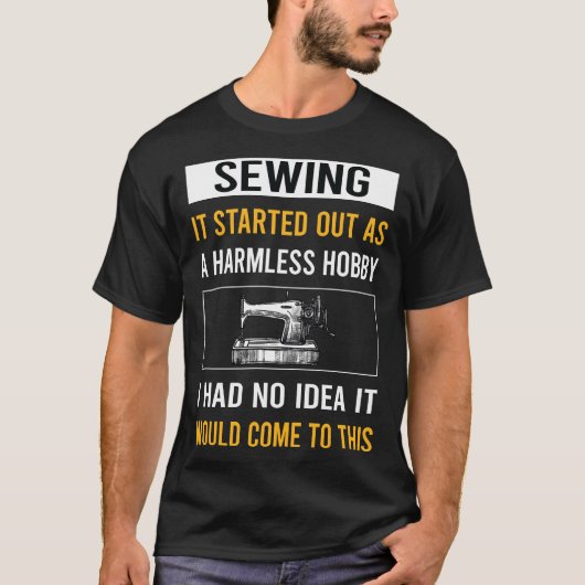 Hobby-Nähen T-Shirt (Vorderseite)