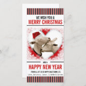 Hobby oder Ziegenfarm Weihnachten (Vorne/Hinten)