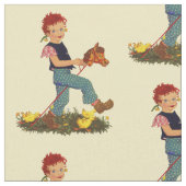 Hobby-Pferd Stoff (Nahaufnahme)