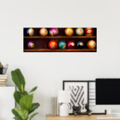 Hobby - Pool - Spielen wir Billard Poster (Heimbüro)