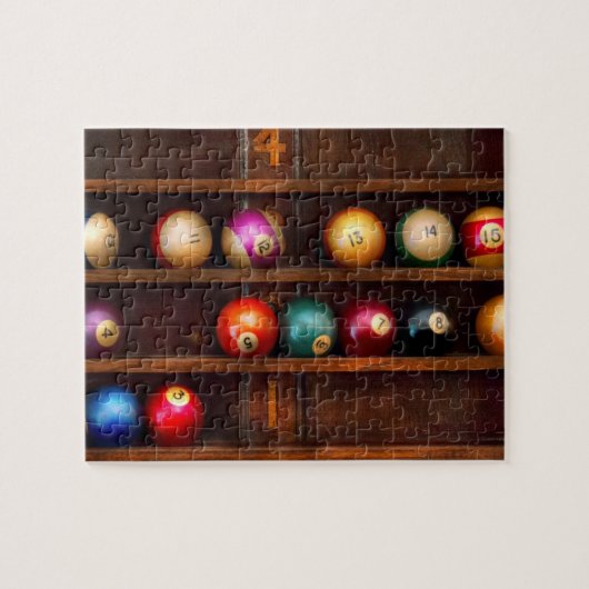 Hobby - Pool - Spielen wir Billard Puzzle (Horizontal)