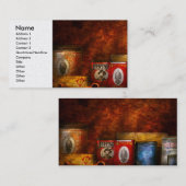 Hobby - Raucher - Rauchrohre Visitenkarte (Vorne/Hinten)