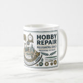 Hobby-Reparaturtechnischer Plan - Restaurator-Sche Kaffeetasse (VorderseiteRechts)