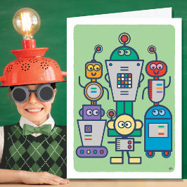 Hobby Robots AI Blank Card Karte