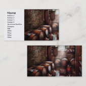 Hobby - Wein - der Weinkeller Visitenkarte (Vorne/Hinten)