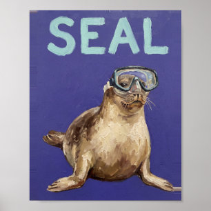 Hobby Wordplay Art Nr. 5 Vintage-Malerei Poster