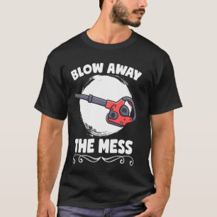 Hobbygärtner pusten Landschaftsgärtner Rasen C T-Shirt