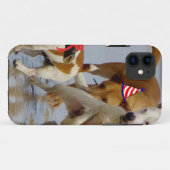 Hobbyhunde Case-Mate iPhone Hülle (Rückseite (Horizontal))