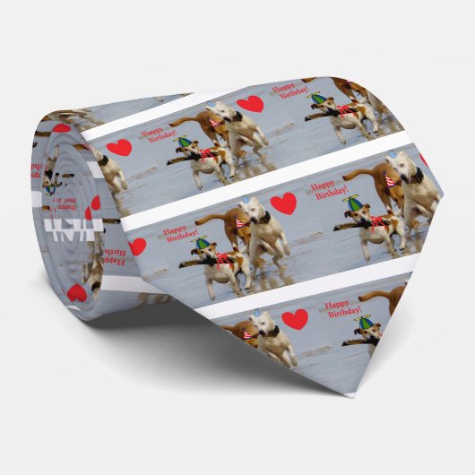 Hobbyhunde Krawatte (Gerollt)