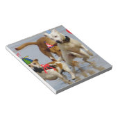 Hobbyhunde Notizblock (angewinkelt)