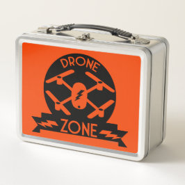 Hobbyist Drone | Pilotprogramm für Drohne | Fotogr Metall Brotdose