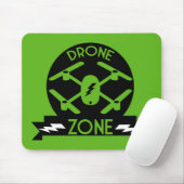 Hobbyist Drone | Pilotprogramm für Drohne | Fotogr Mousepad (Mit Mouse)