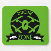 Hobbyist Drone | Pilotprogramm für Drohne | Fotogr Mousepad (Vorne)