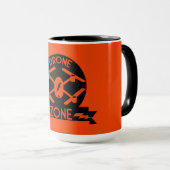Hobbyist Drone | Pilotprogramm für Drohne | Fotogr Tasse (VorderseiteRechts)