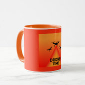 Hobbyist Drone | Pilotprogramm für Drohne | Fotogr Tasse (Vorderseite Links)