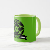 Hobbyist Drone | Pilotprogramm für Drohne | Fotogr Tasse (VorderseiteRechts)